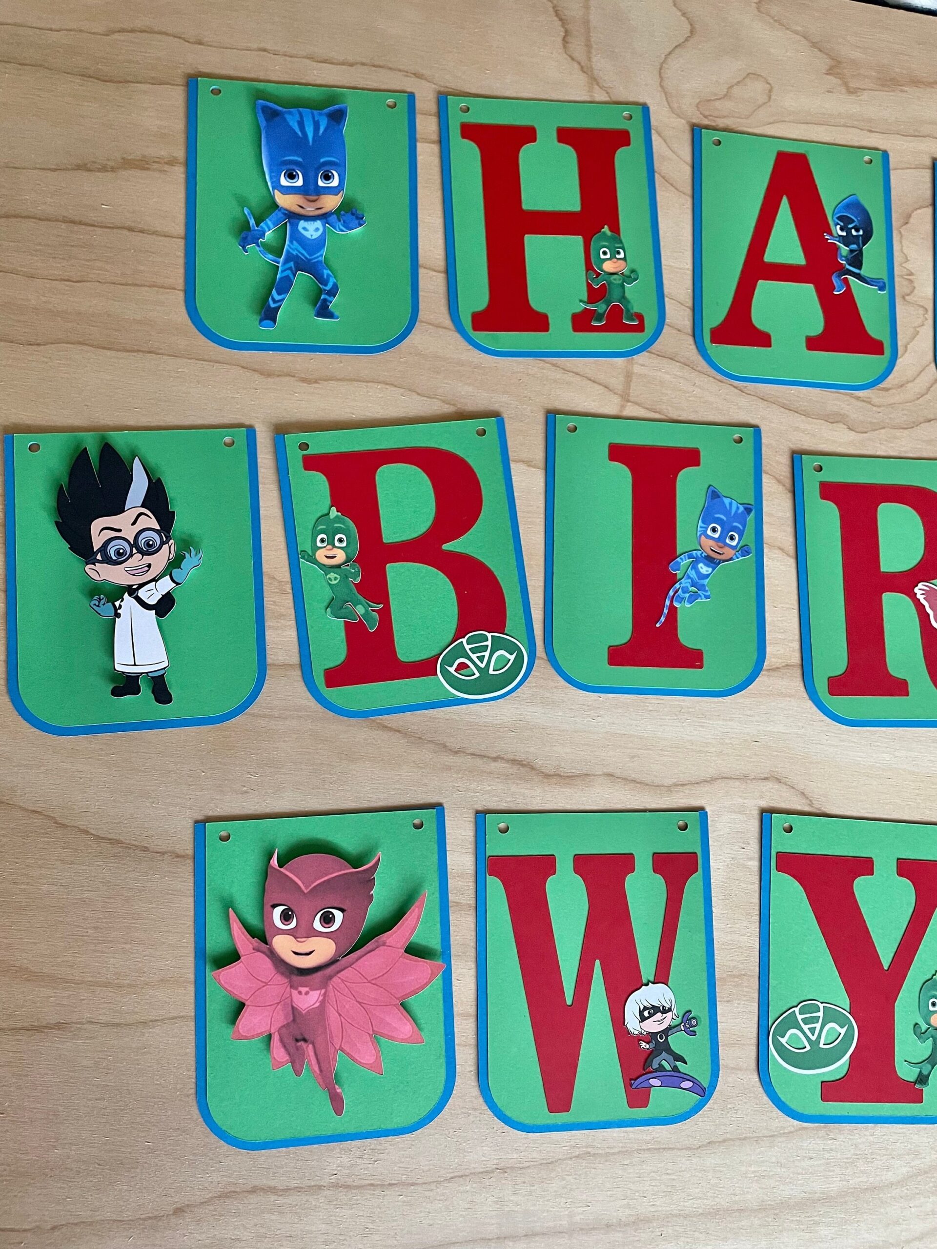 Pj Masks Printable Etsy