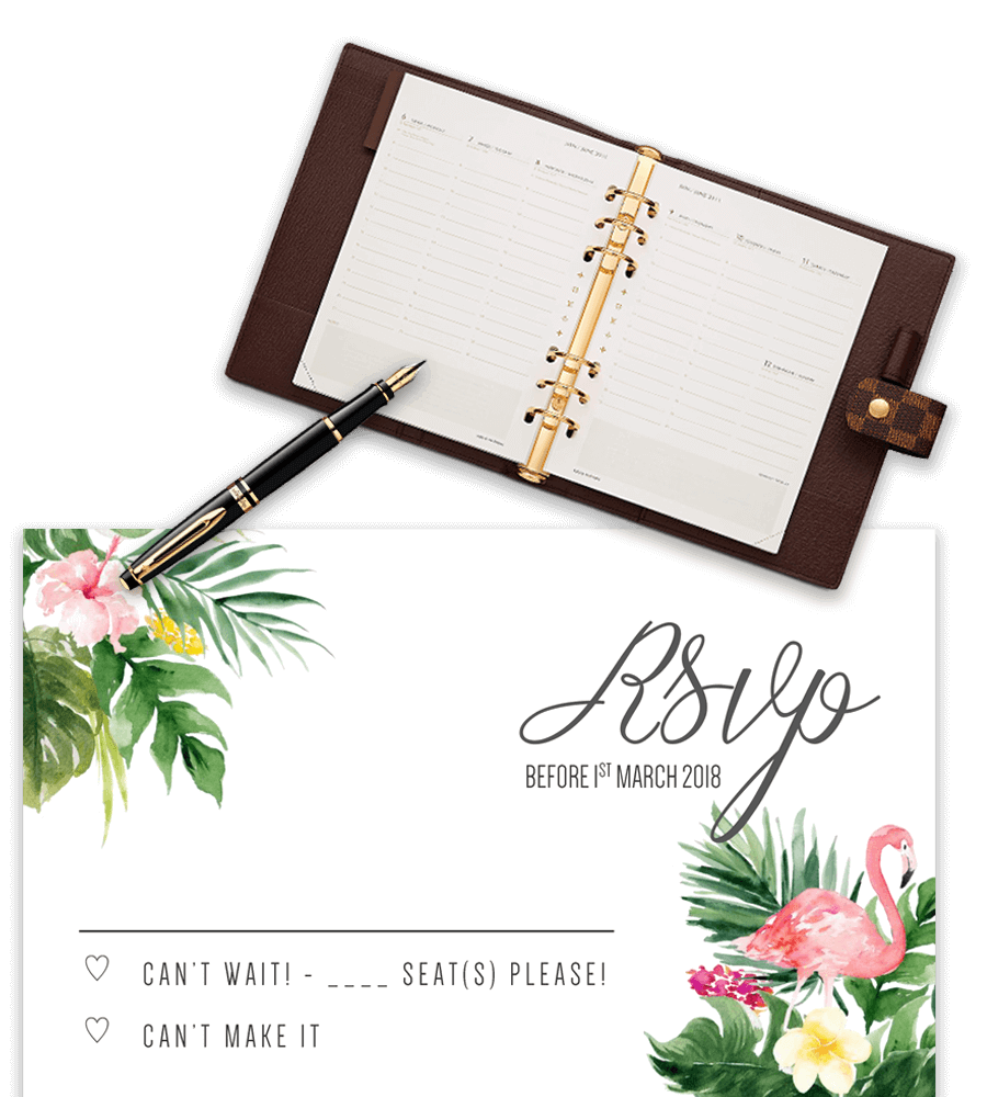 Rsvp Cards Free Edit And Printable