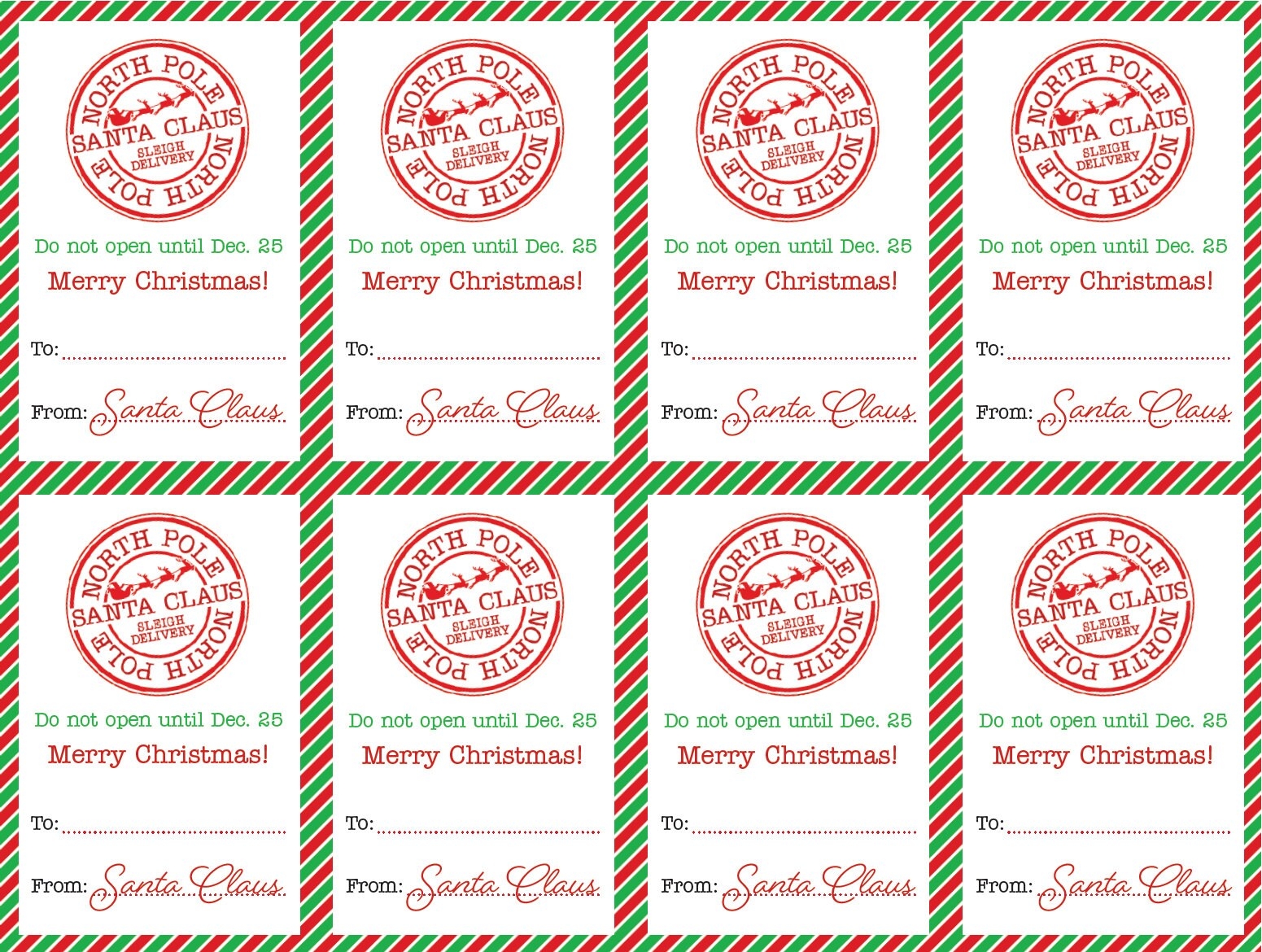 Free Editable Printable Do Not Open Until 25