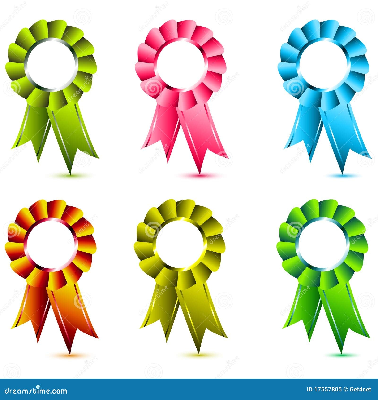 Ribbon Award Stock Vector Illustration Of Editable Ceremony 17557805