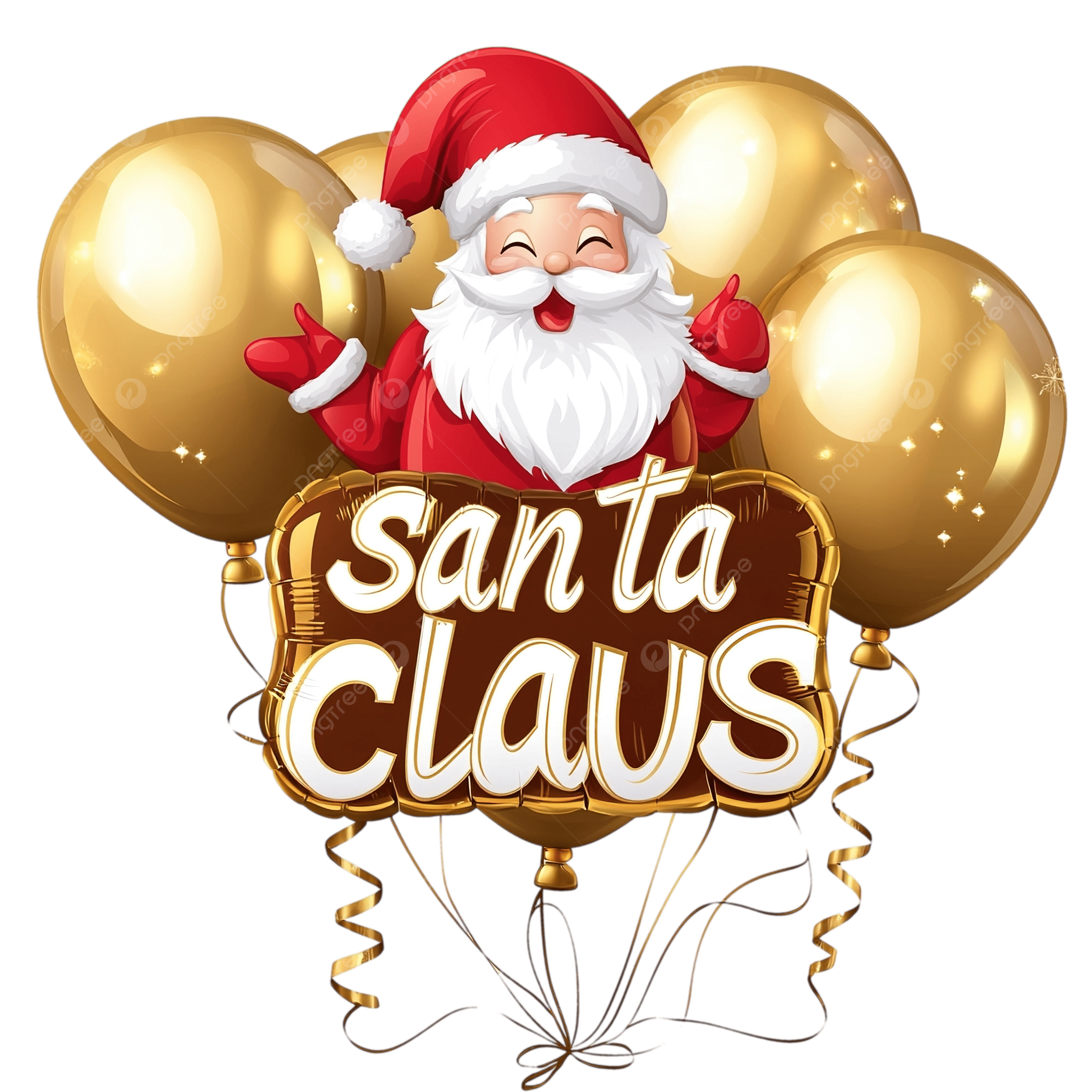 Free Printable Santa Claus Editable Banners