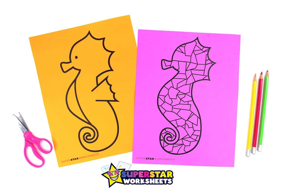 Free Printable Editable Seahorse Classroom Decor