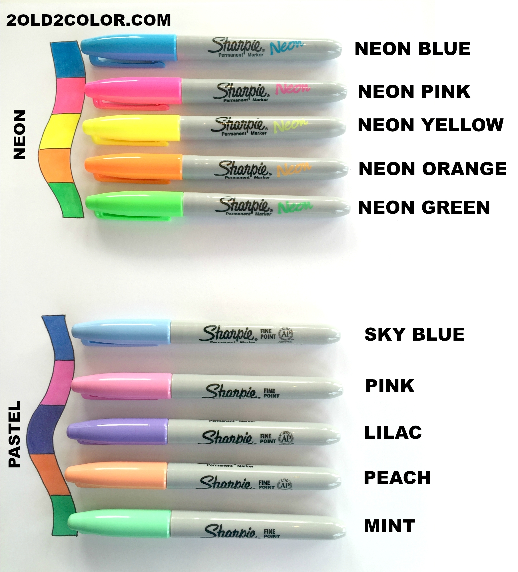 Sharpie Colors