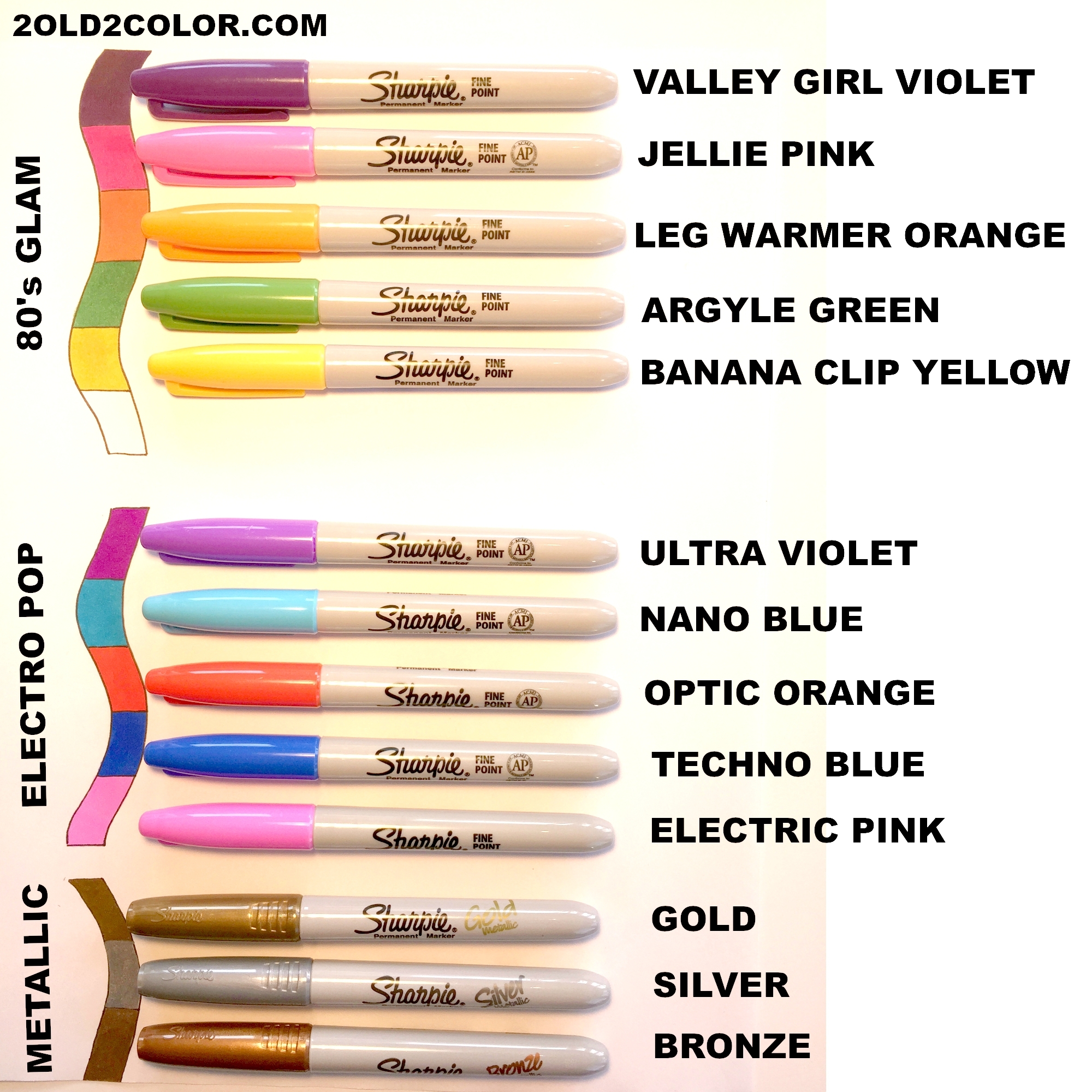 Sharpie Colors