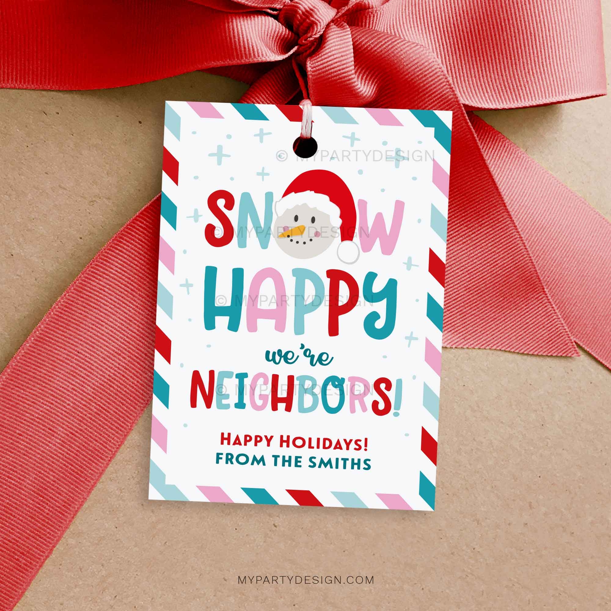 Free Merry Christmas Card Printables Tag Editable