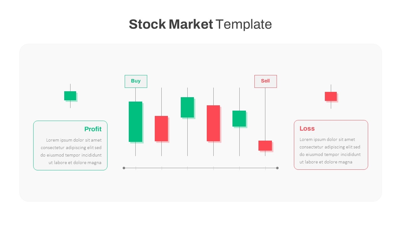 Stock Market PowerPoint Google Slides Template SlideKit