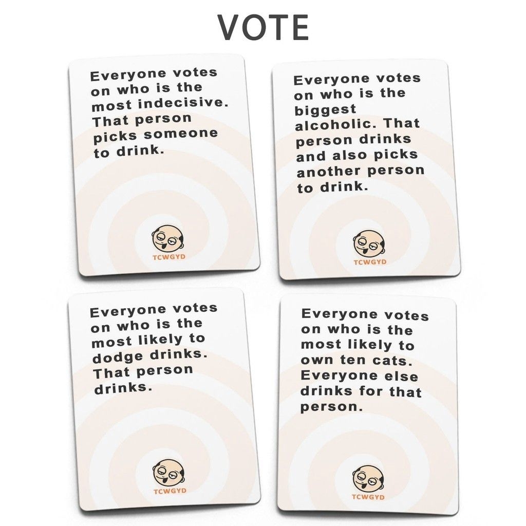 These Cards Will Get You Drunk Party Drinking Cards Games Drinking Game Card Celebration Adult Game Pack Get Together Fun Hobbies Toys Toys Games On Carousell