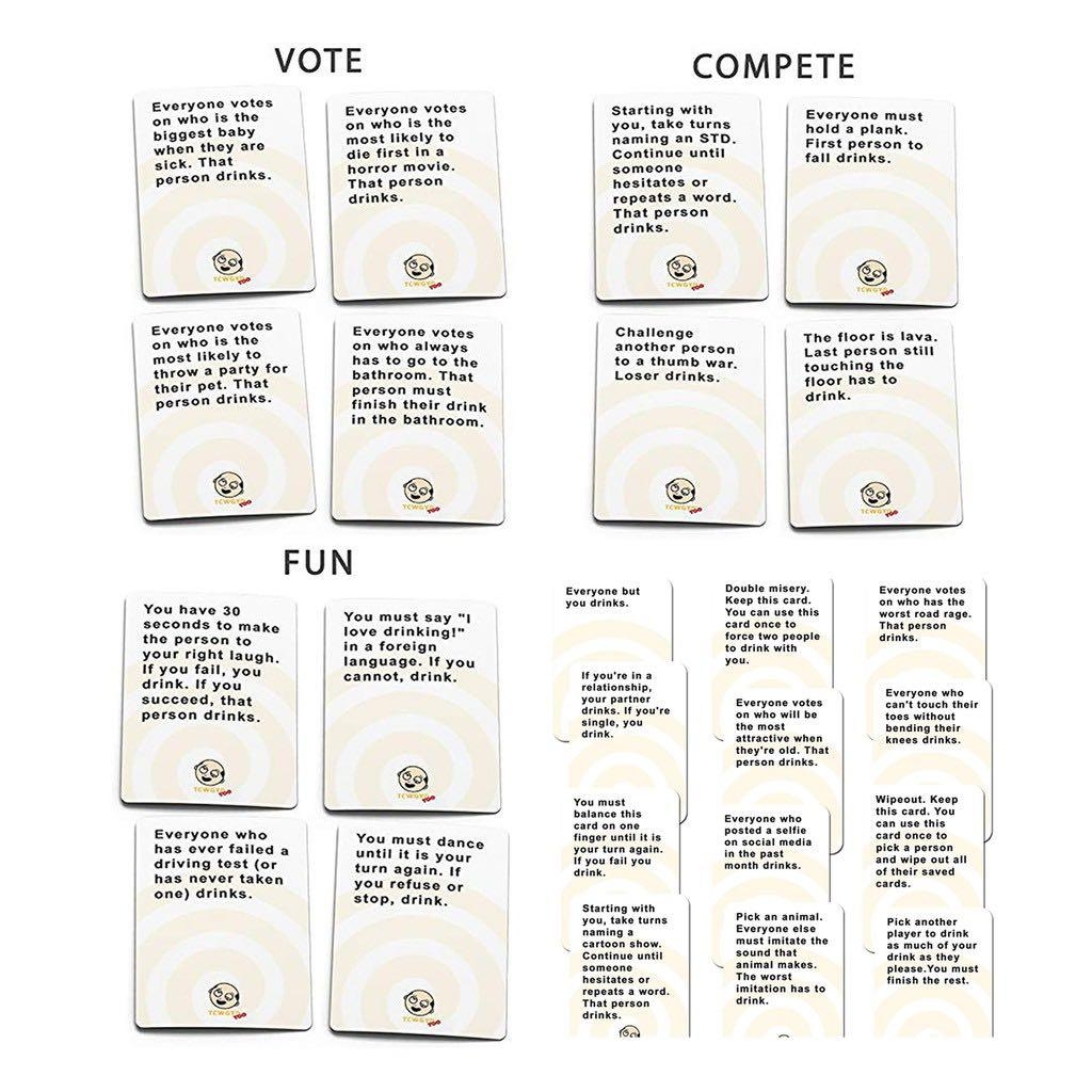  These Cards Will Get You Drunk TOO Hobbies Toys Toys Games On Carousell