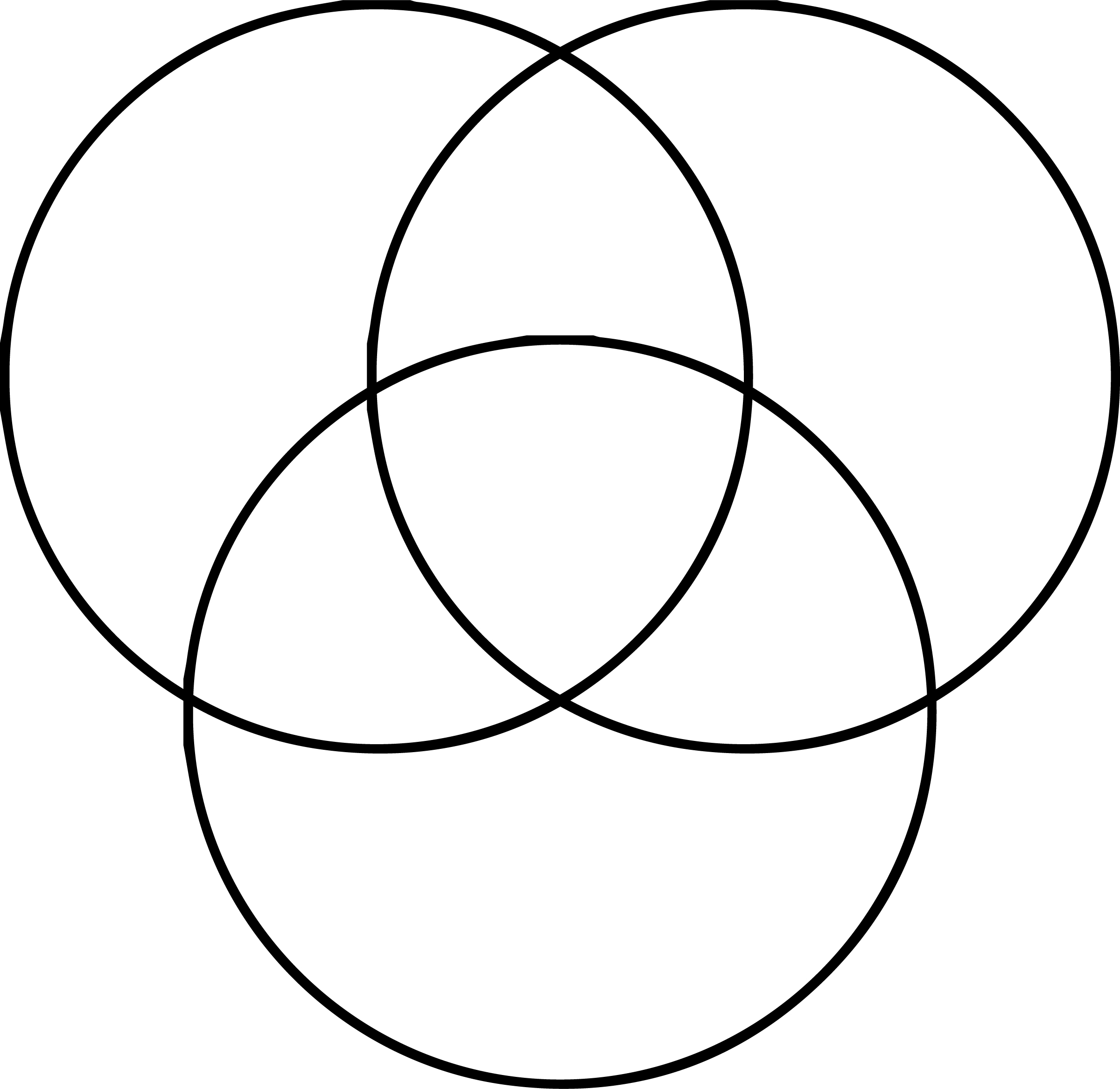 Printable Editable Venn Diagram Template